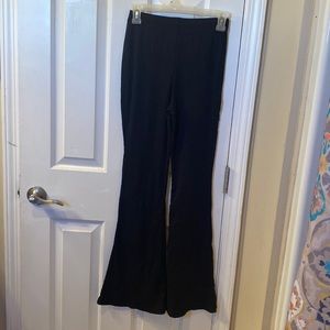 H&M black flare pants